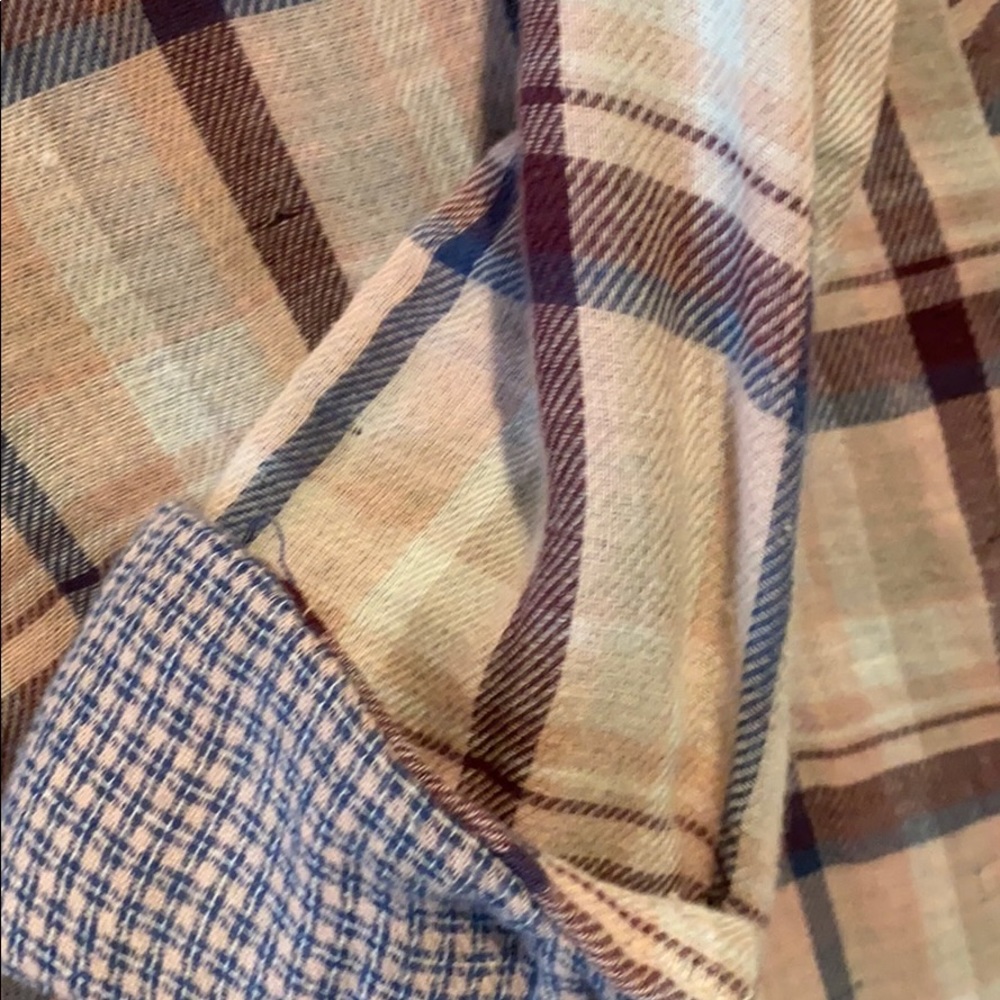 Plaid Button Down Top - image 2